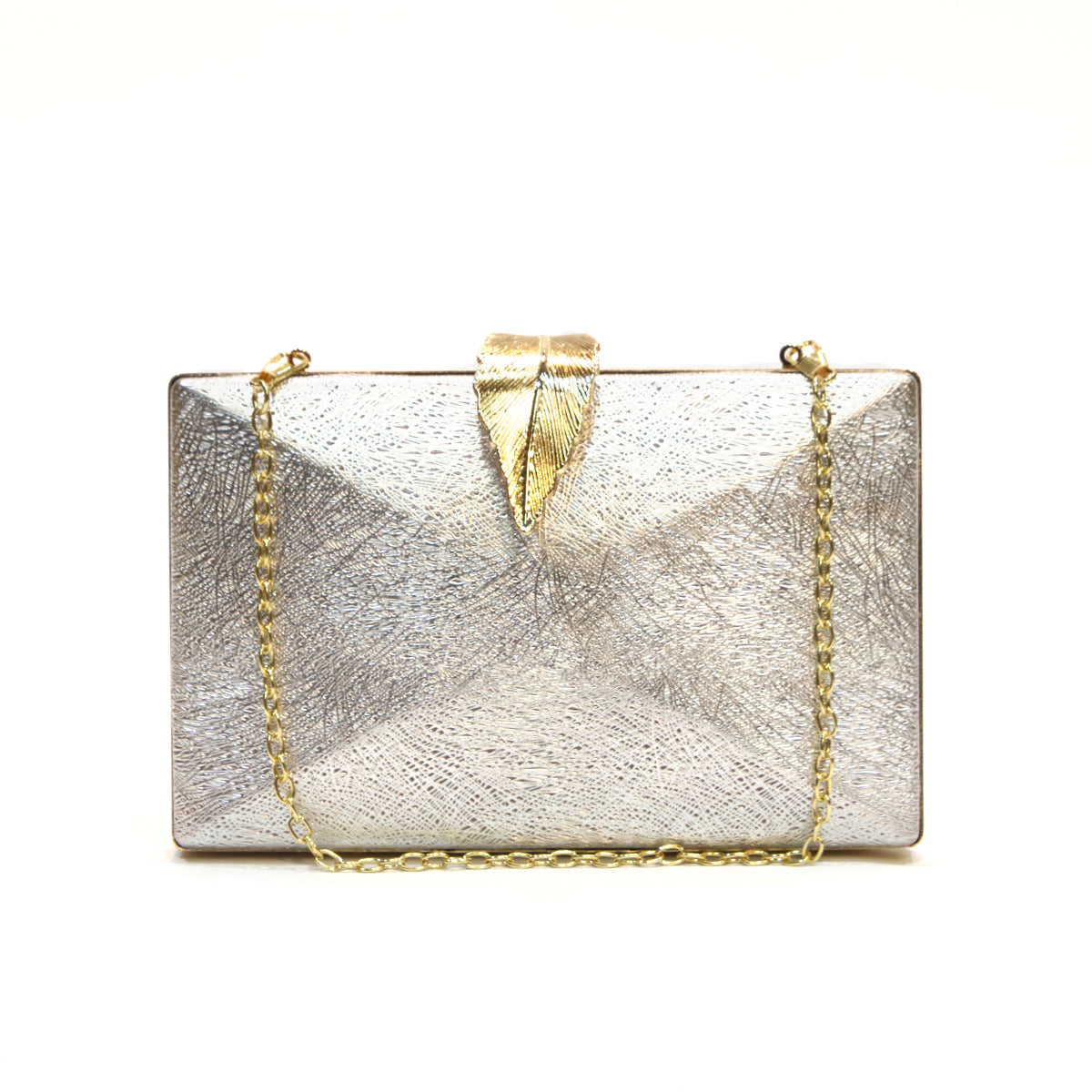 Silver clutch best sale bag nz