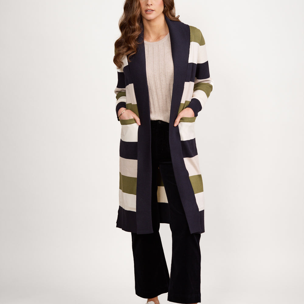 
                  
                    1065 Vassalli Open Longline Cardi with Pockets -Sage
                  
                