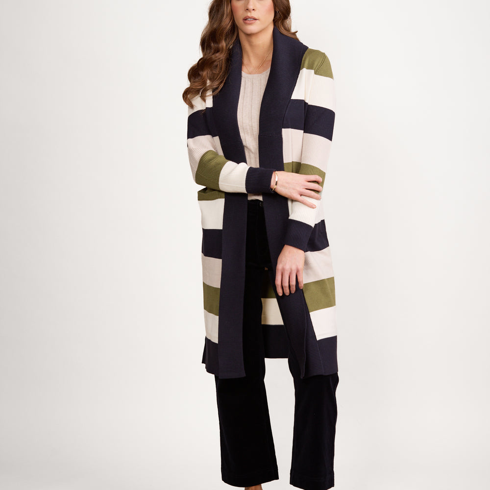 
                  
                    1065 Vassalli Open Longline Cardi with Pockets -Sage
                  
                