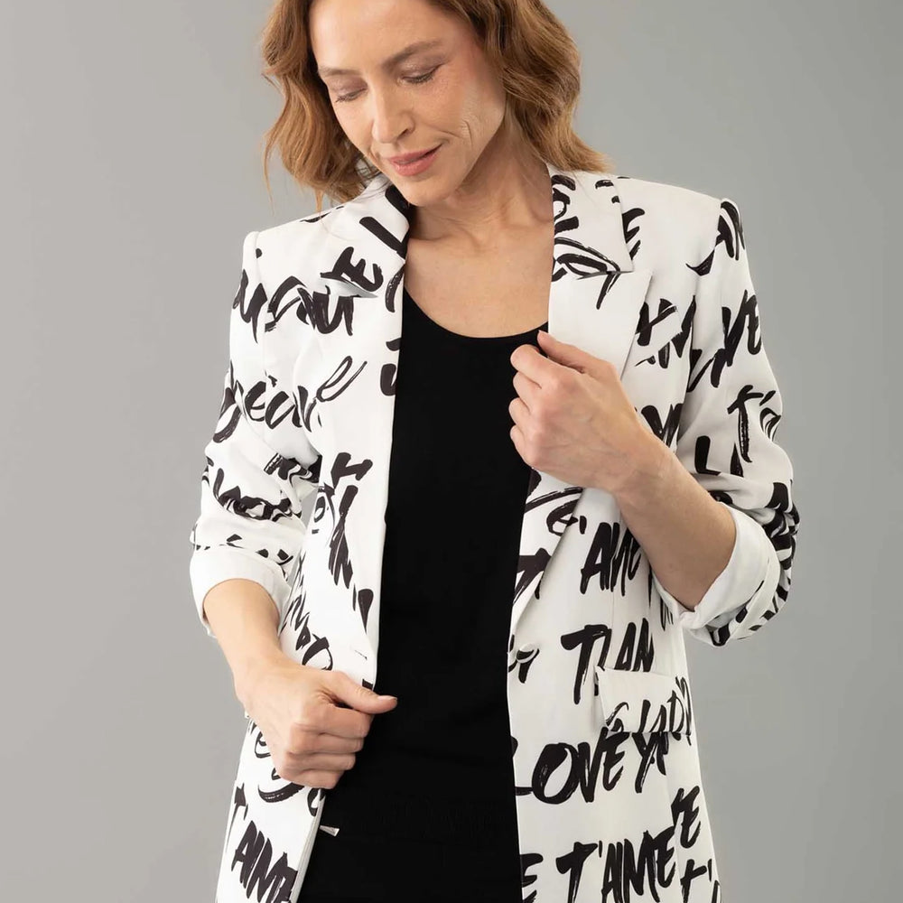 
                  
                    Eleanor Fabric 28'' Printed Jacket
                  
                