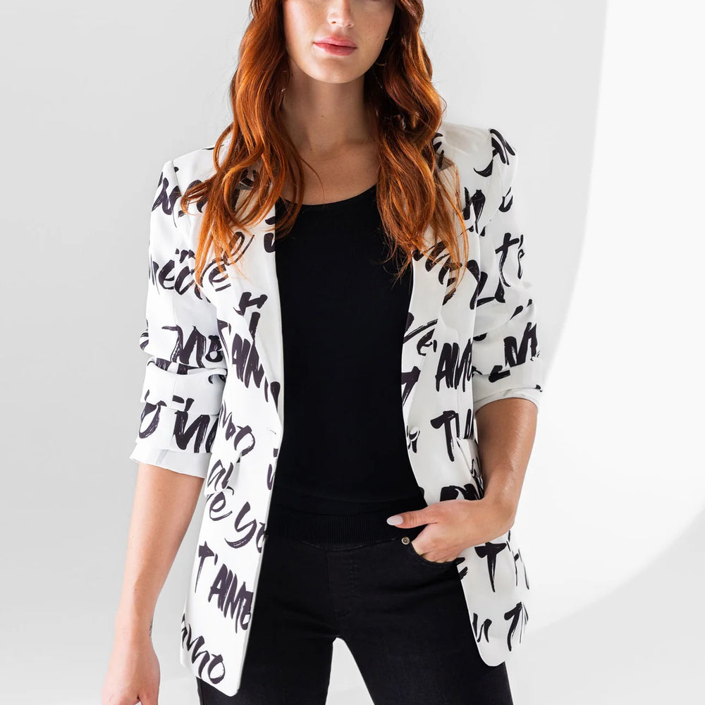 
                  
                    Eleanor Fabric 28'' Printed Jacket
                  
                