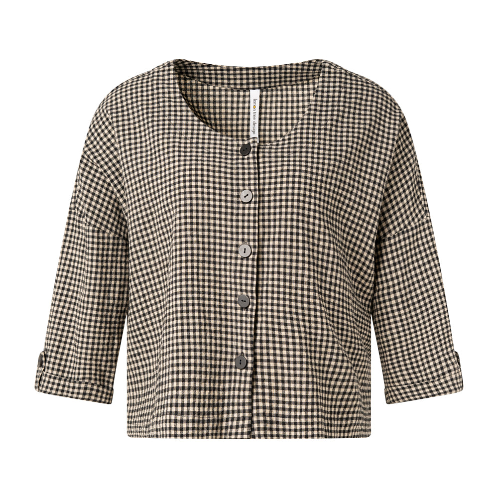 
                  
                    Thelma Jacket Gingham
                  
                