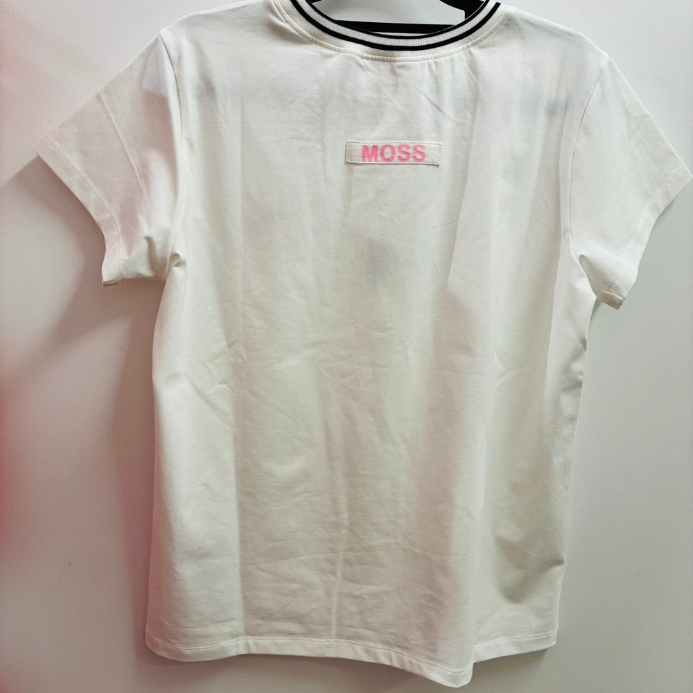 
                  
                    MOSS Bee Tee -White/pink bee
                  
                