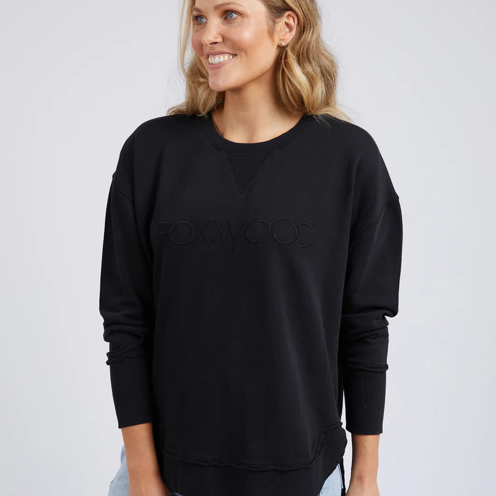 
                  
                    Foxwood Simplified Sweatshirt - Black on Black
                  
                