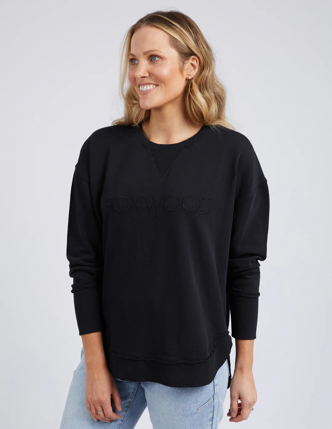 
                  
                    Foxwood Simplified Sweatshirt - Black on Black
                  
                