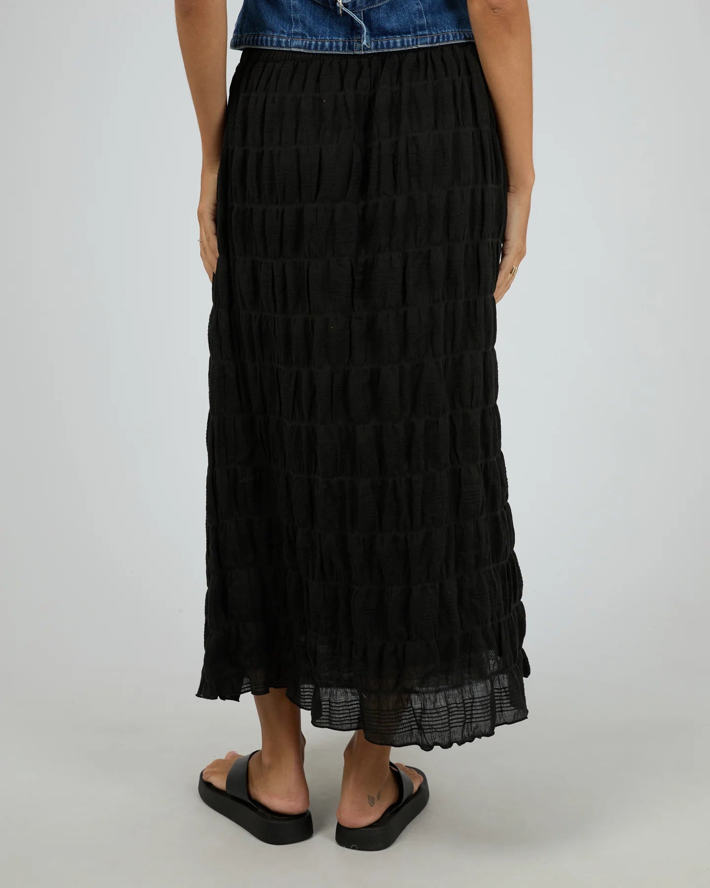 
                  
                    Maude Maxi Skirt Black
                  
                