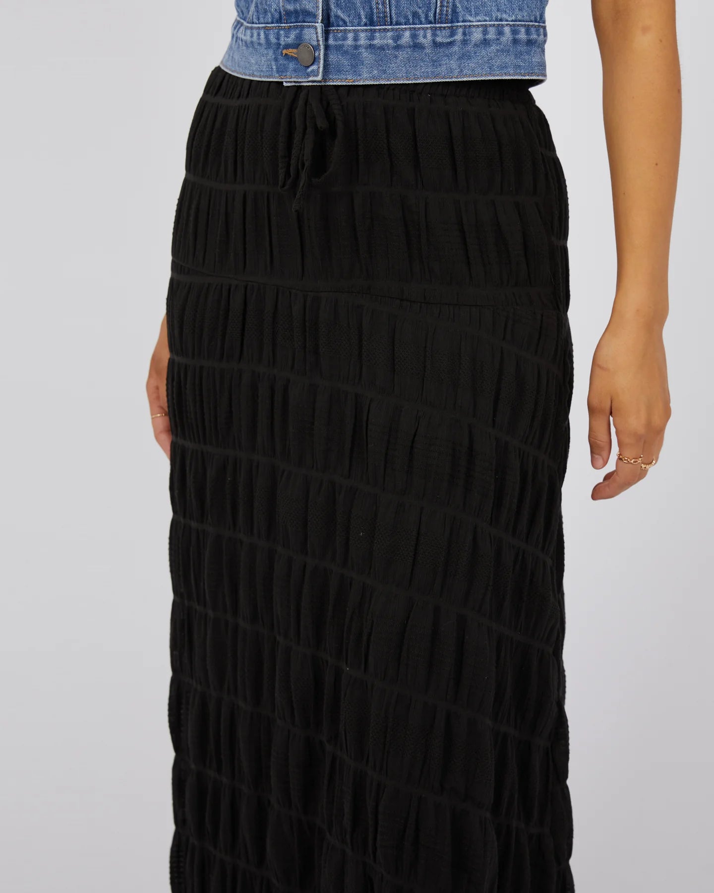 
                  
                    Maude Maxi Skirt Black
                  
                