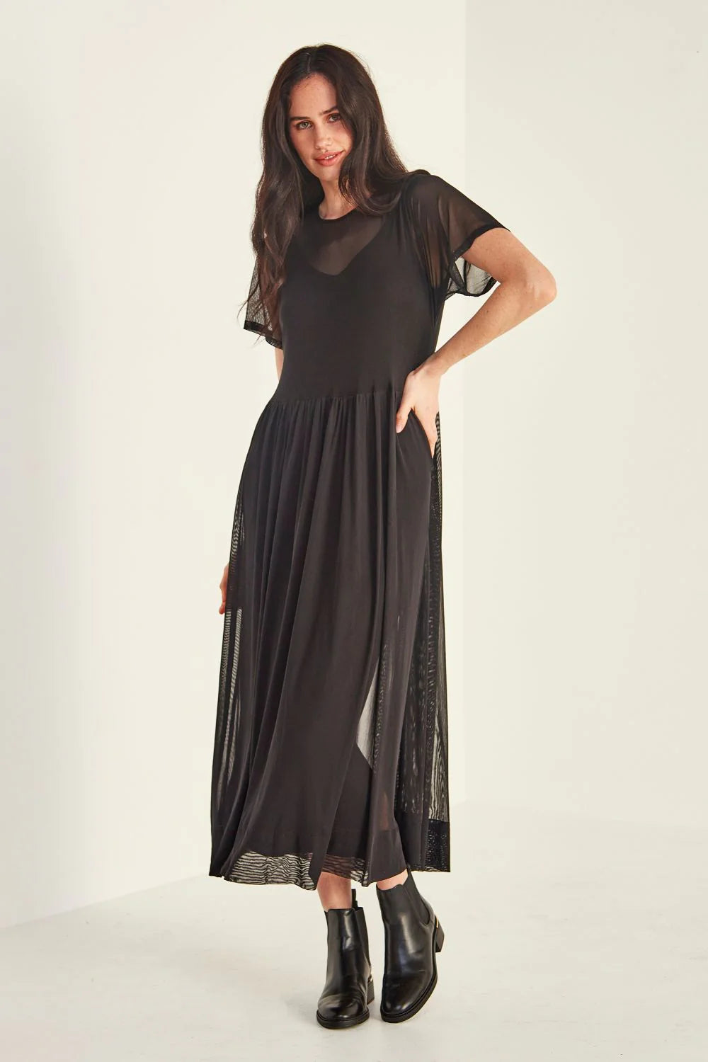 
                  
                    Sarah Dress Black
                  
                