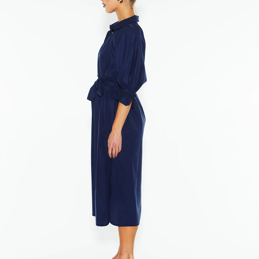 
                  
                    Almighty Shirt Dress - Navy
                  
                