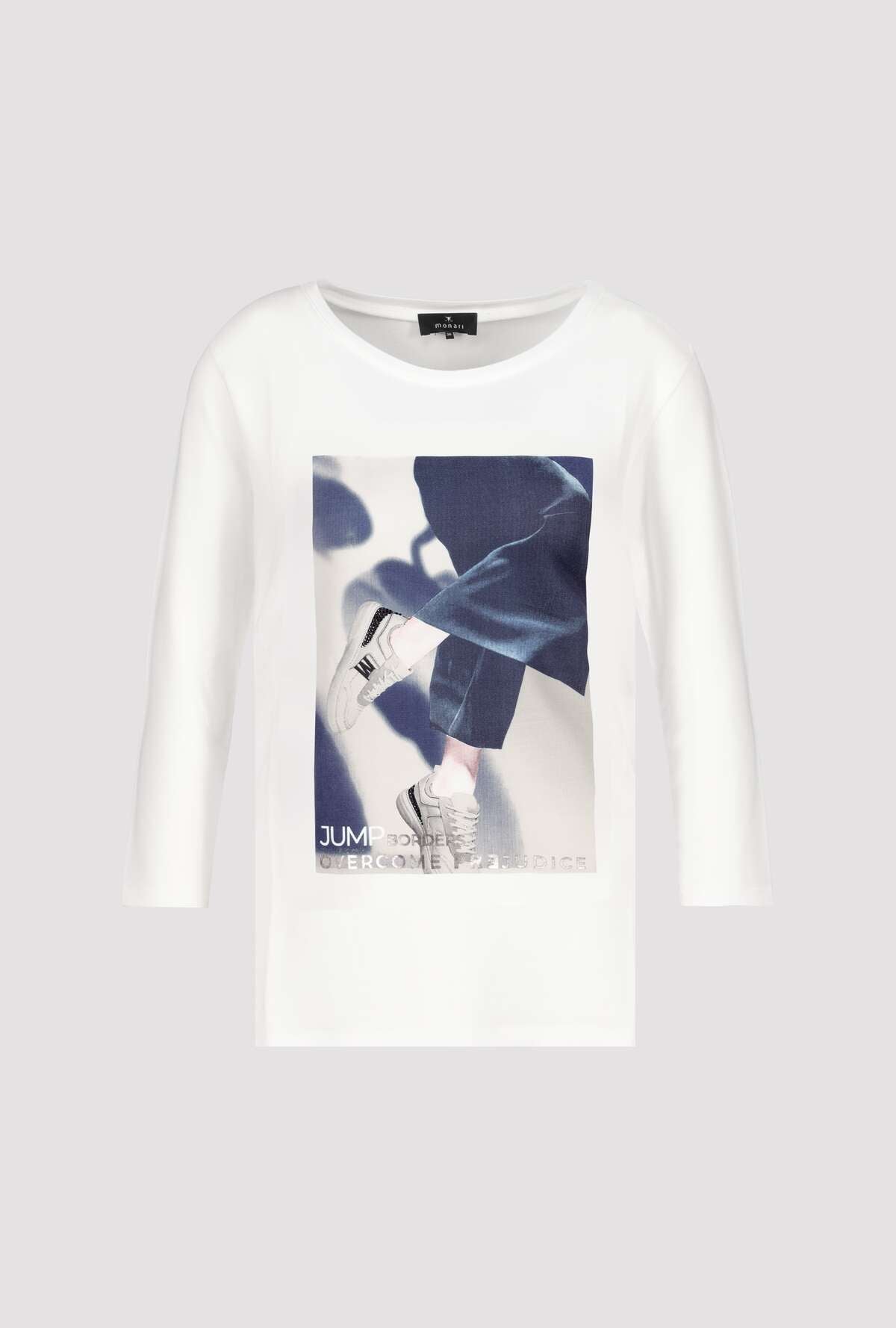 
                  
                    Monari Round neck Tee -off white
                  
                