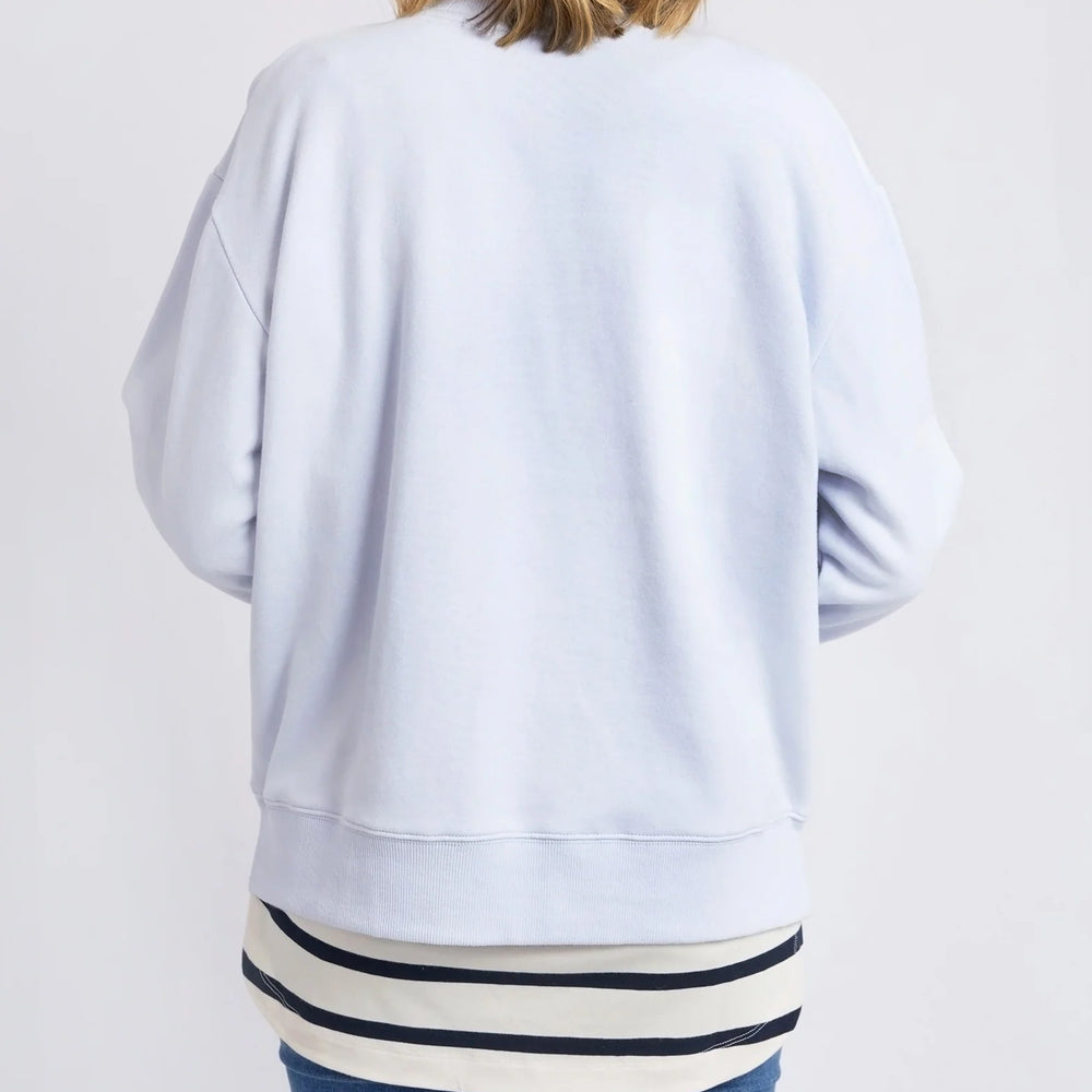 
                  
                    Elm Varsity Crew Blue Mist
                  
                