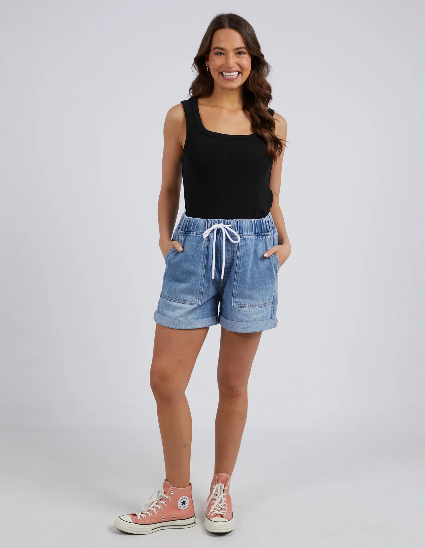 
                  
                    Emma Relaxed Denim Short
                  
                