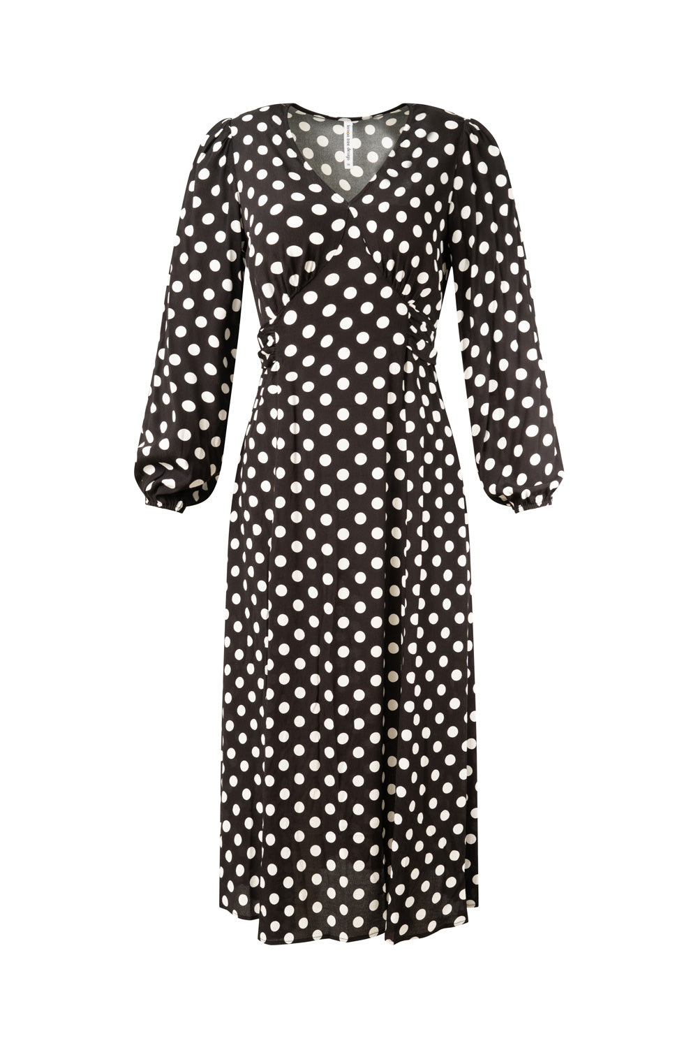 
                  
                    Sabrina Dress Latte Polkadot
                  
                