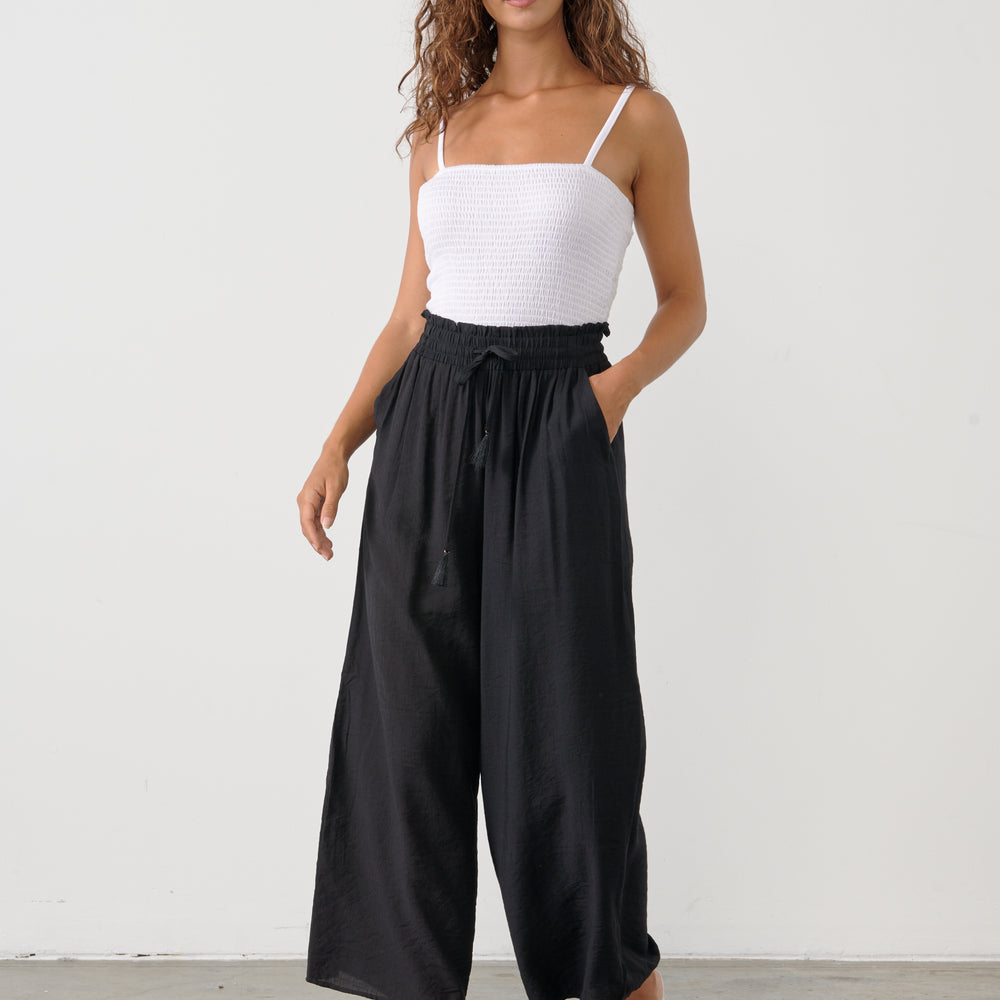 
                  
                    Wide Leg Pant -Black
                  
                