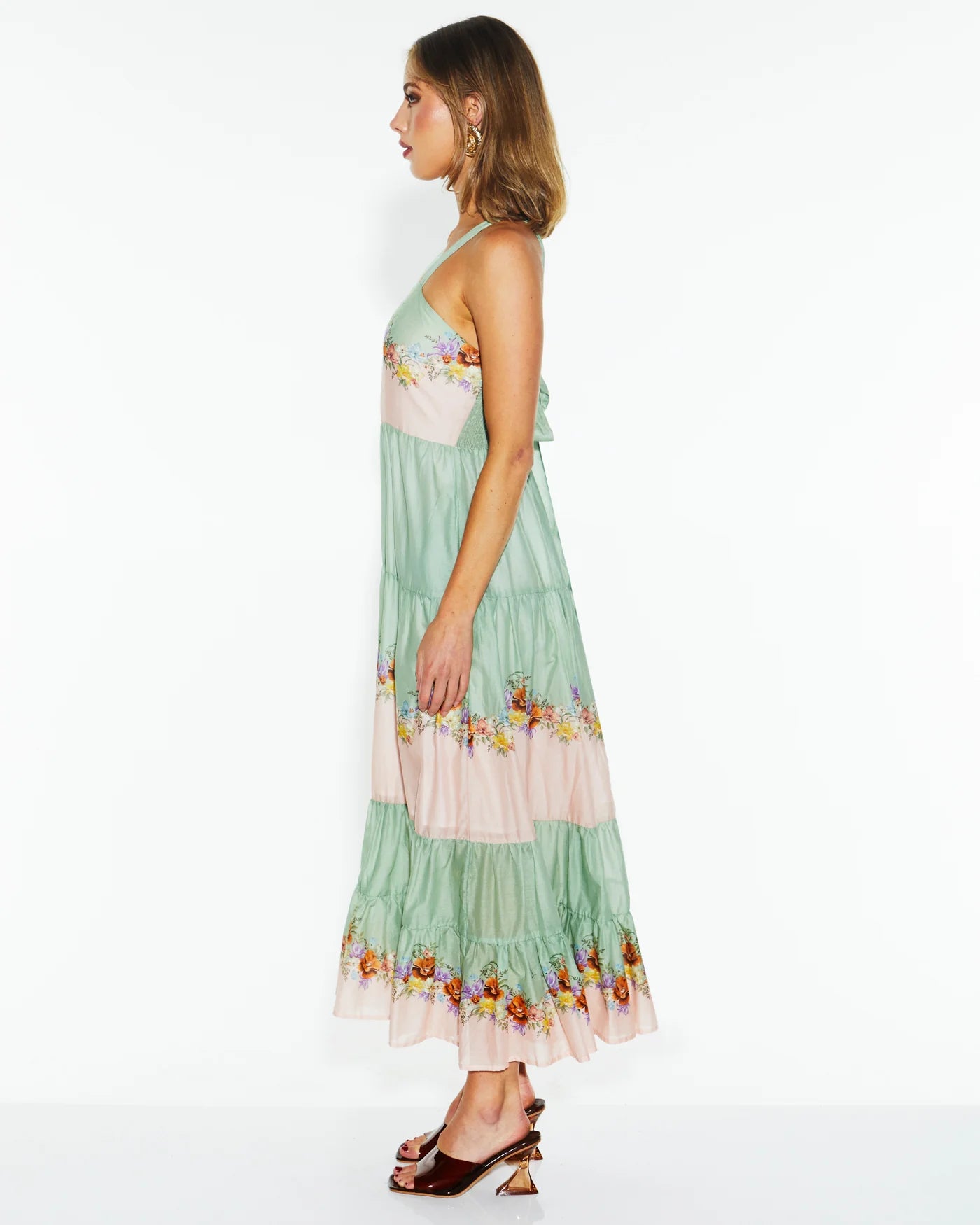 
                  
                    Hollyhock Maxi Dress - Floral Eye
                  
                