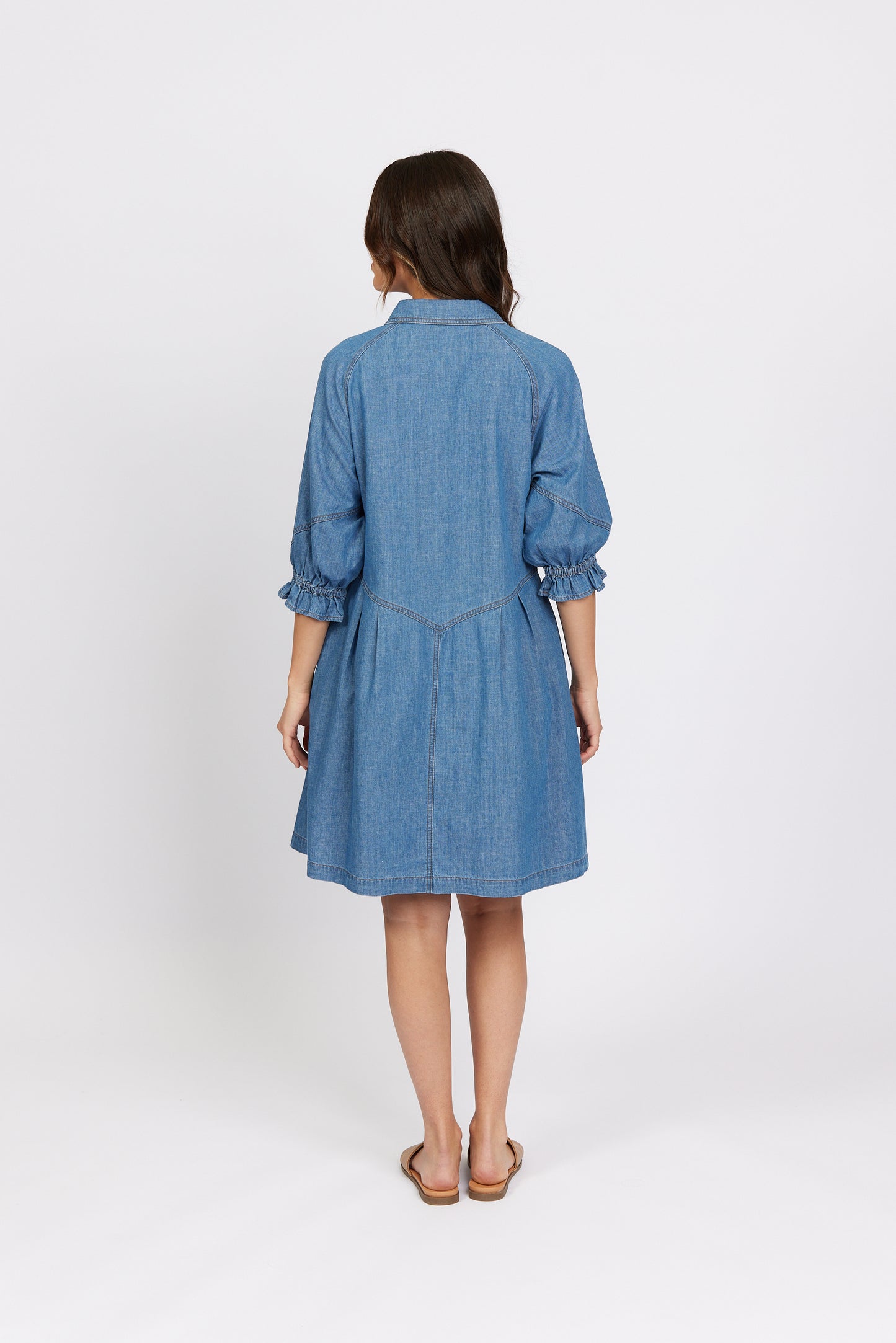 
                  
                    Piper Dress -Blue Wash
                  
                