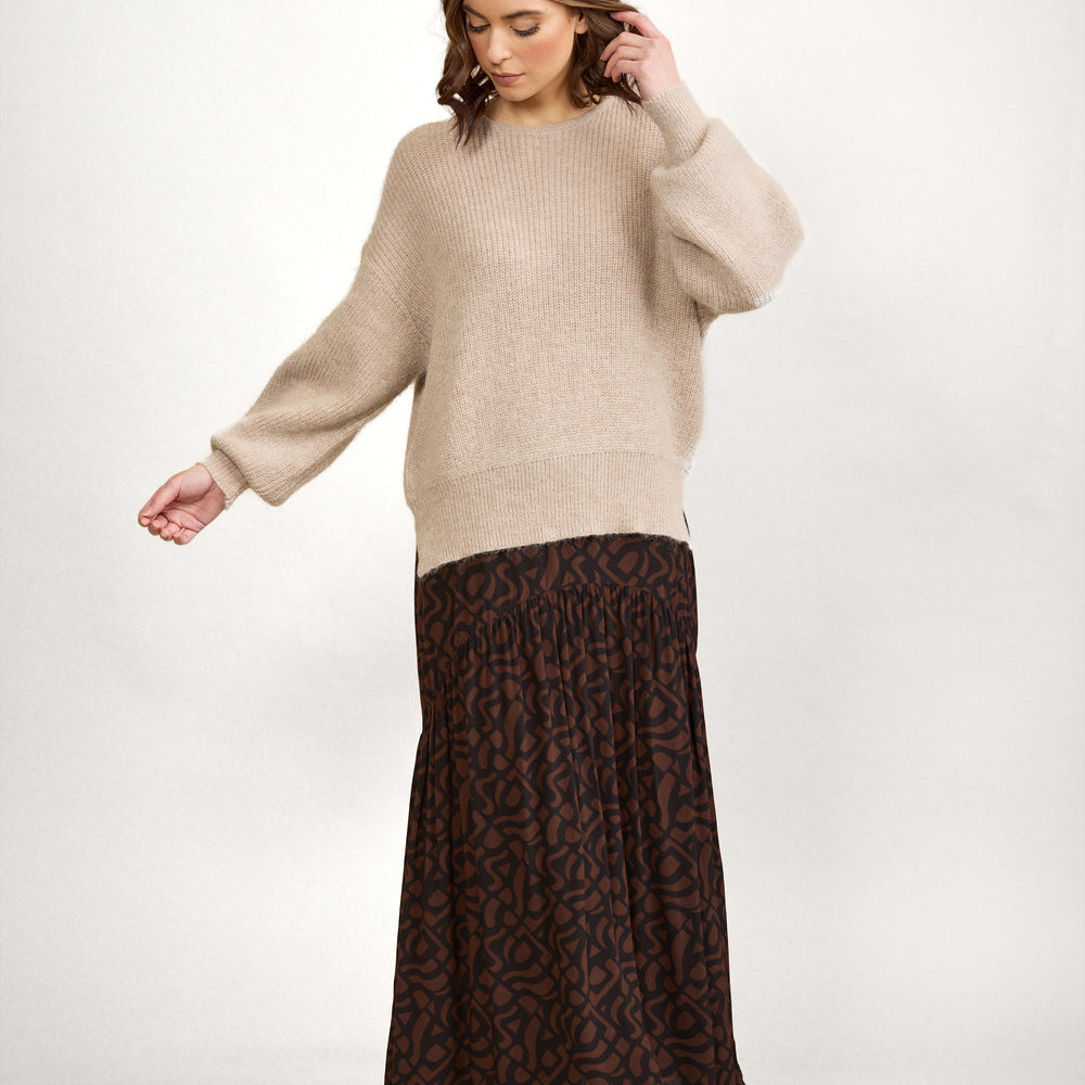 
                  
                    Milan Skirt -Mocha
                  
                