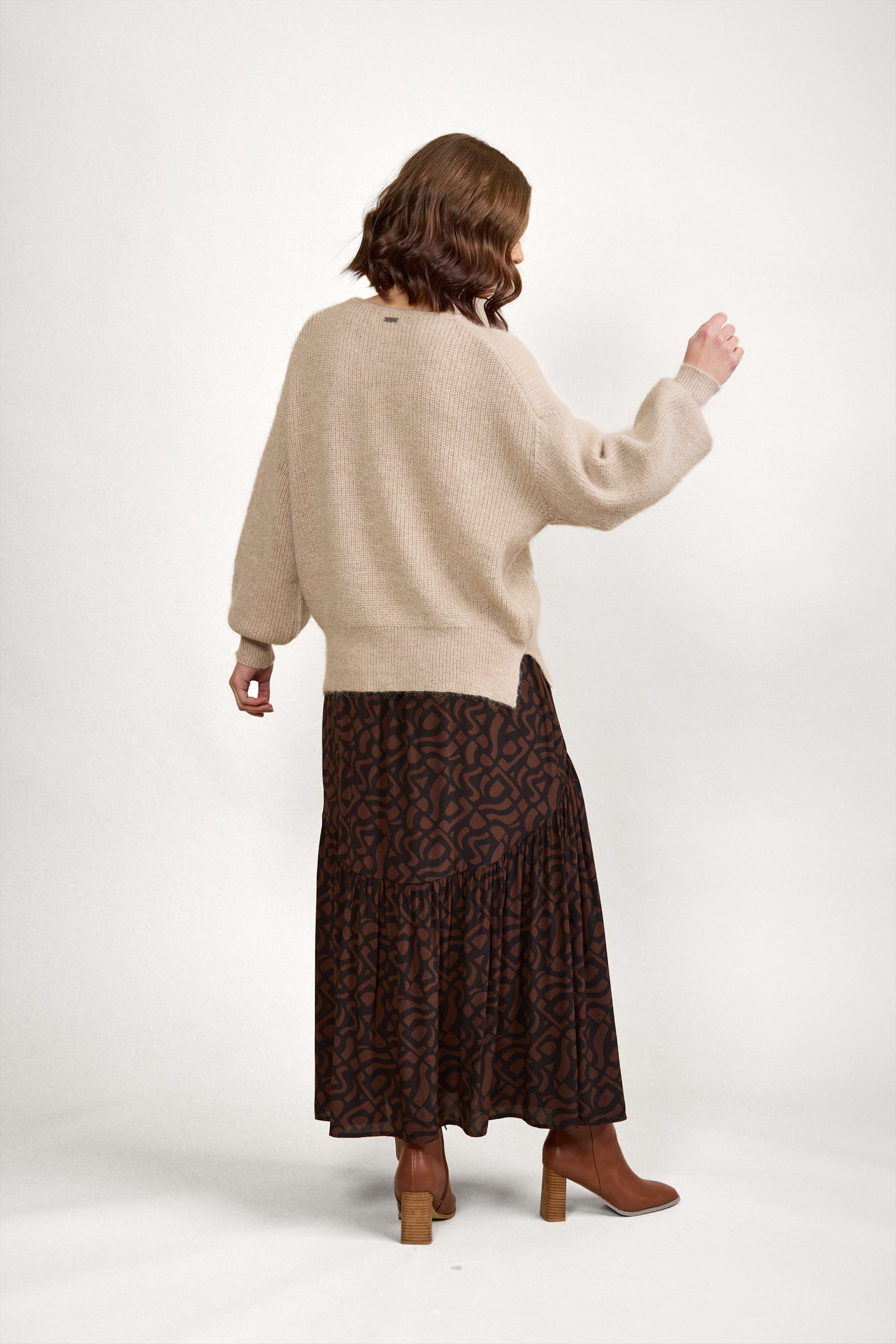 
                  
                    Milan Skirt -Mocha
                  
                