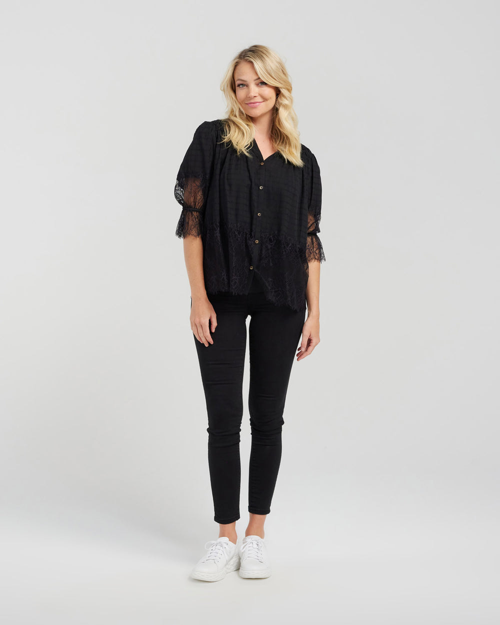 Gail Top Black