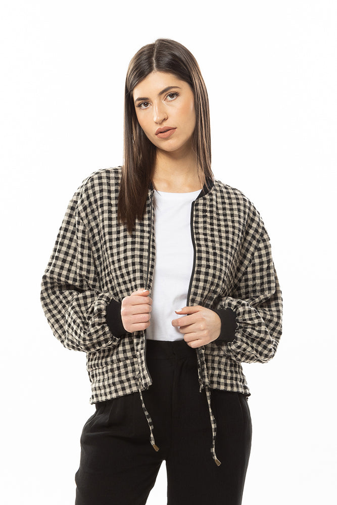 
                  
                    Keen Check Jacket -Natural Check
                  
                