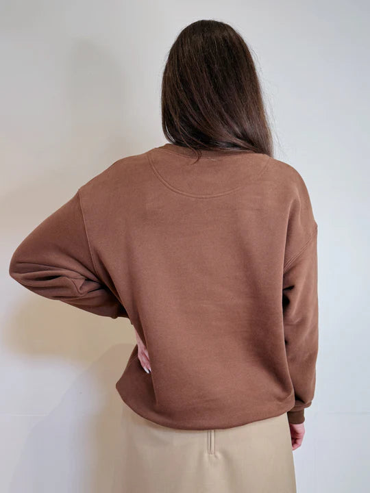 
                  
                    Essential Sweater -Chocolate
                  
                