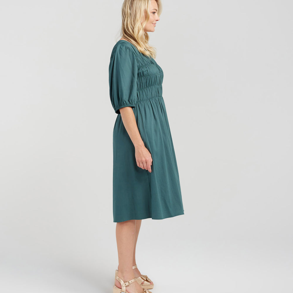 
                  
                    Sienna Dress Deep Green
                  
                