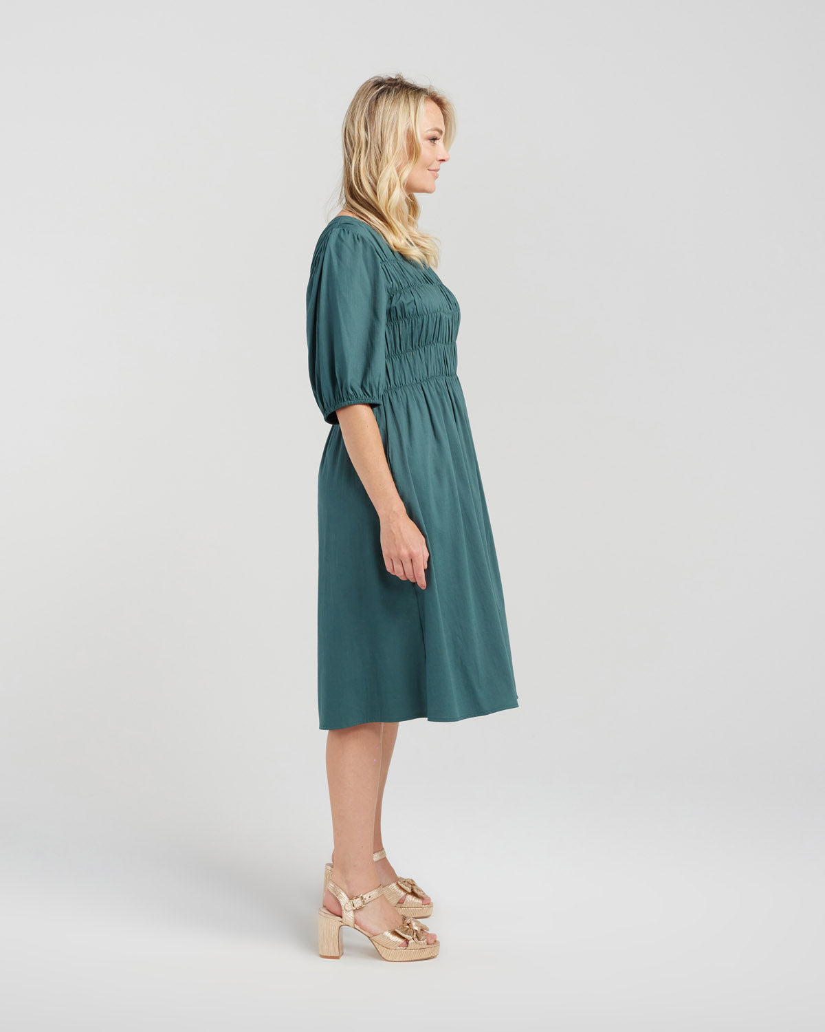 
                  
                    Sienna Dress Deep Green
                  
                