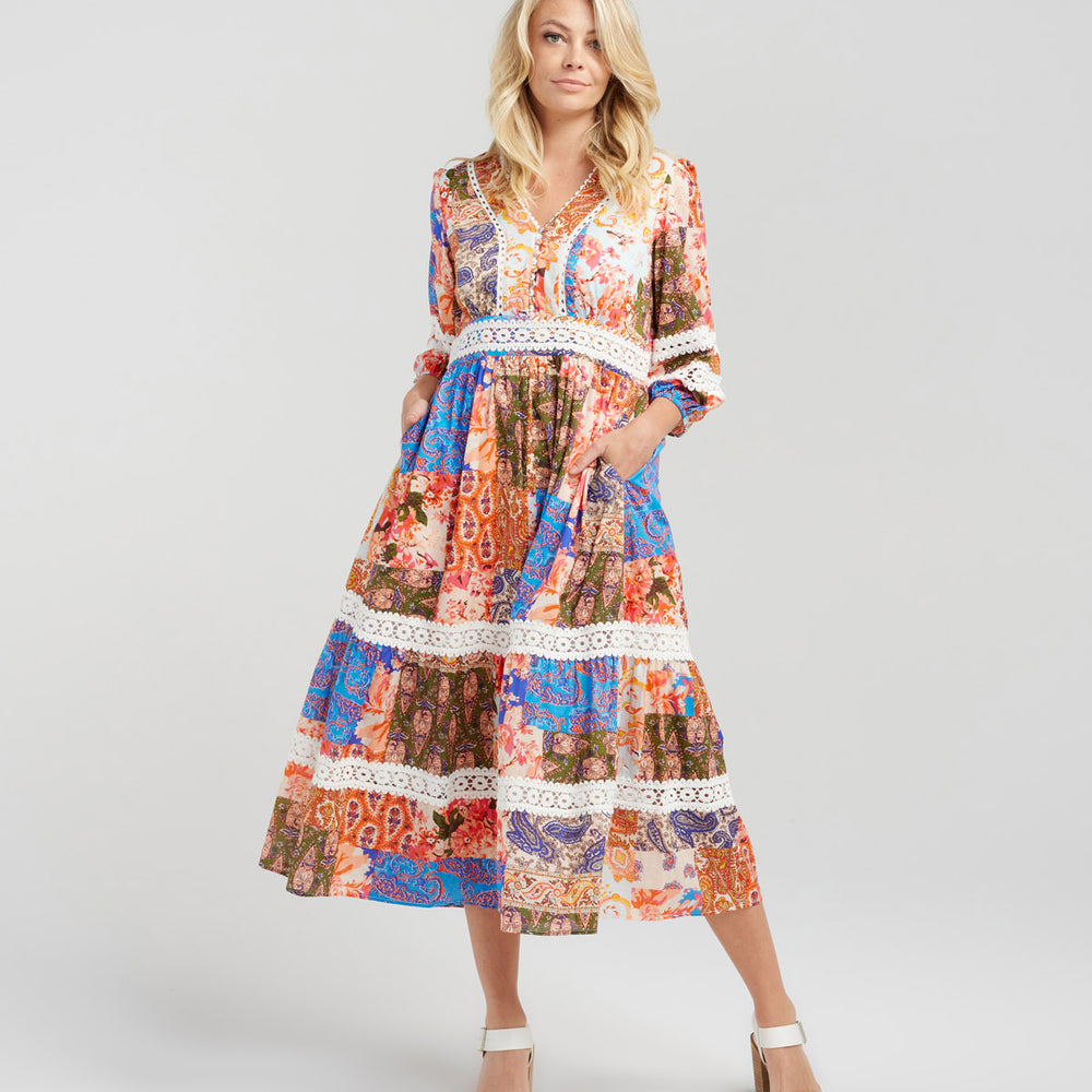 
                  
                    Skylar Dress Patchwork
                  
                