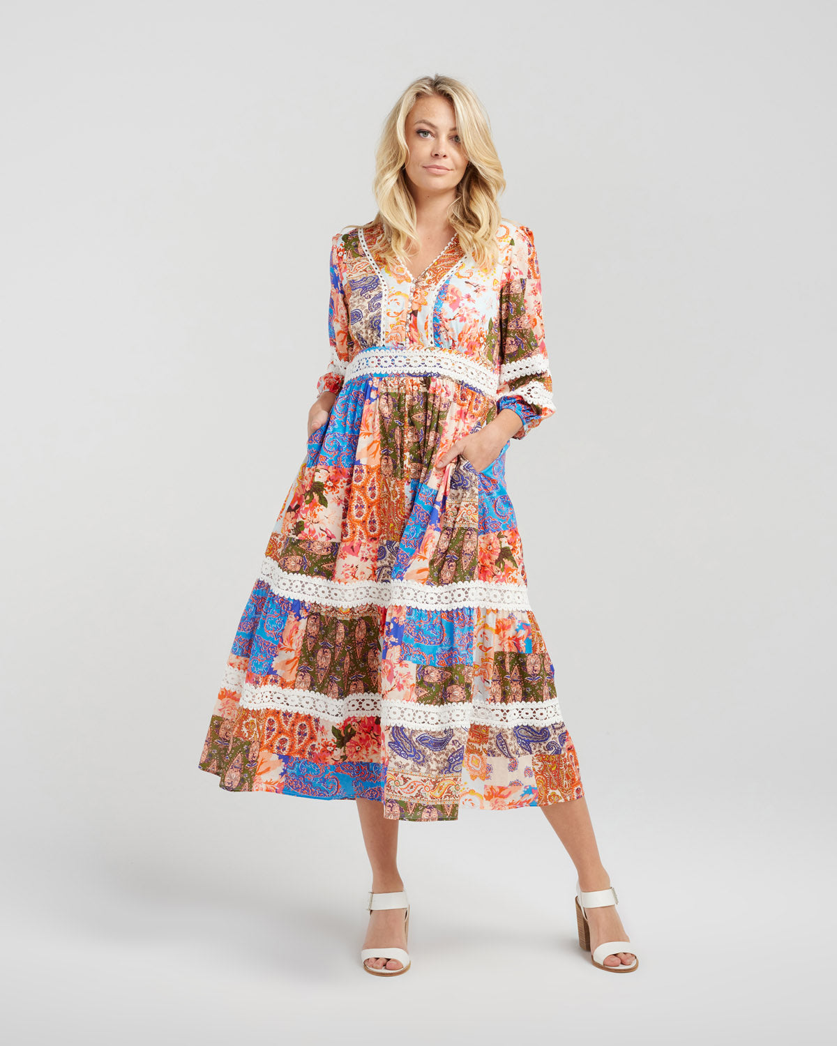 
                  
                    Skylar Dress Patchwork
                  
                