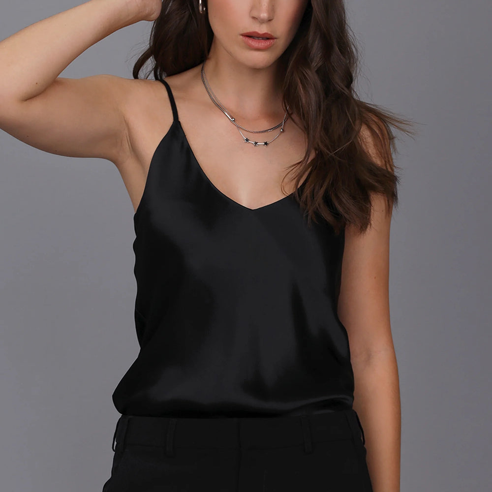 
                  
                    Liquid Satin Cami Black
                  
                