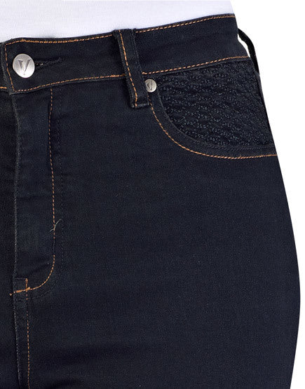 
                  
                    Vassalli Basketweave Jeans - Blue
                  
                